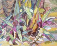 Garden Plants - Oil Paintings - By Inga Karelina, Impressionism Painting Artist