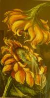 Oil - Oil On Canvas Paintings - By Gordana Terecki, Flowers Painting Artist