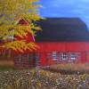 Michigan Winter 3 Sold - Oil On Canvas Paintings - By Cecil Williams, Realism Painting Artist