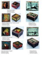 Made To Order Boxes - Stained Glass Glasswork - By Cecil Williams, Realism Glasswork Artist