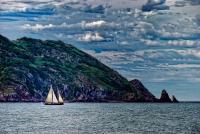 Out To Sea - Giclee On Canvas Photography - By James Ribniker, Landscape Photography Artist