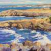 Asilomar - Pastel Paintings - By Lisa Couper, Impressionism Painting Artist