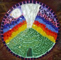 Glastonbury Tor - Mosaic Other - By Ava Mosaic, Mosaic Other Artist