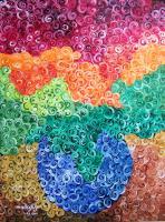 Flower Vase Colours - Acrylic Paintings - By Mahesh J, Stilllife Painting Artist