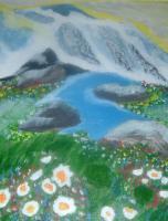 Paintings - Mountain Splendor - Acrylic