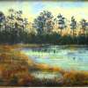 Sunrise In So Georgia - Oil On Canvas Paintings - By Kathaleen Brewer, Landscape - Impressionism Painting Artist