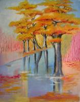 Symbolic - Autumn - Oil On Canvas