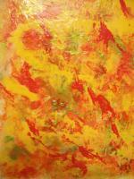 Sunshine Painting - Abstract Paintings - By Lana Kennedy, Abstract Painting Artist