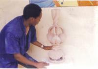 African Pride - Clay Ceramics - By Courage Omoregbee, Sculpture Ceramics Ceramic Artist