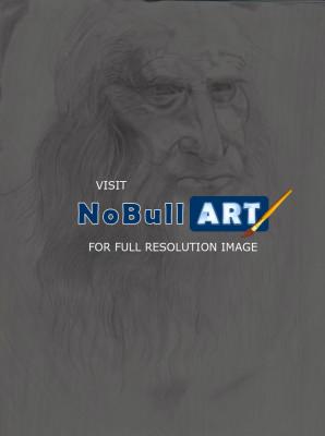 Solo Piece - Leonardo De Vinci   Self Portrait - Pencil