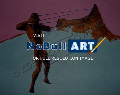 Figure - Michelangelo 21 Ct1 - Oil On Canvas