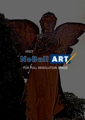 Set In Stone - Scarlet Angel - Digital Photography