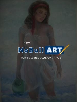 Rodigos De Art - Aroura - Canvas Oil Base Paint