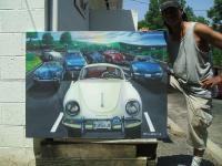 2 - Porsche Race - Acrylic On Canvas