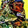 Afro Yoruba Princess By Liz Loz - Mixed Mixed Media - By Aes Staple, Transitional Mixed Media Artist
