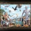 The World Of Ray Harryhausen - Oil Paintings - By Tony Banos, Fan Art Painting Artist