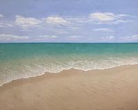 Liquid Serenity - Acrylics Paintings - By Mark Obryan, Realism Painting Artist