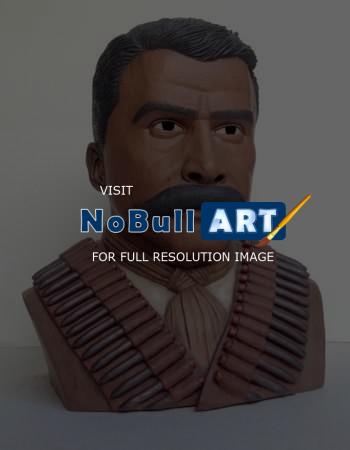 Portrait Busts - Emiliano Zapata - Ceramic