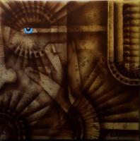La Profezia - Acrylic Paintings - By Franco Catapane, Surrealist Painting Artist