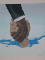 A Helping Hand - Acrylic Paintings - By Marquita Rochelle, Realistic Painting Artist