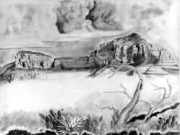 Sodona - Pencil Drawings - By C L Farnsworth, Realism Drawing Artist