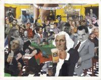 Presidents Day - Mixed Media Paintings - By Reginald Williams, Collage Painting Artist