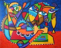Artworks - Dar A Luz - Acrylic On Canvas