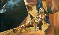 Nude - Oil Paintings - By Michael Scherer, Abstract Painting Artist
