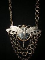 Necklace - How Dragon Flies Fly - Metal