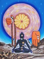 Add New Collection - The Supreme Power Of Chakras - Oil On Canvas
