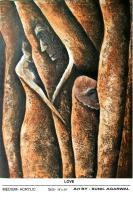 Love - Acrylic Paintings - By Sunil Agarwal, Symbolic Painting Artist