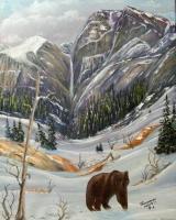 Grizz - Oils Paintings - By Al Johannessen, Realistic Painting Artist