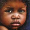 Girl Child - Acrylics Paintings - By Simba   Robert Makoni, Mixed Media Painting Artist