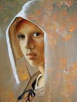 Portrait - A Touch Of Vermeer - Oil