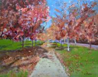 The Way Home - Oil Paintings - By Joan Butler-Gore, Impressionism Painting Artist