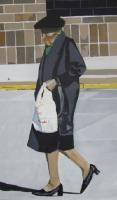 The Senior - Acrylic On Canvas Paintings - By Jon Calvert, Visual Art Painting Artist