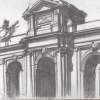 Puerta Alcada - Madrid Spain - Pencil Drawing Drawings - By Dave Barazsu, Realisic Drawing Artist