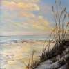 Sea Oats At Dawn - Add New Artwork Medium Paintings - By Deborah Boak, Realism Painting Artist