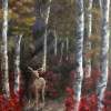 Aspen Trail - Acrylic Paintings - By Sue Kroll, Naturalism Painting Artist