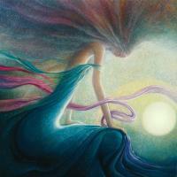 Unity At Dawn - Oil On Canvas Paintings - By Freydoon Rassouli, Fusionart Painting Artist
