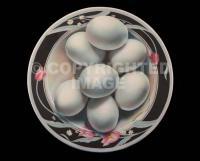 Circular - Eggs In The Round - Acrylic On Canvas