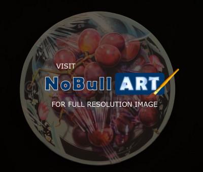 Circular - Globe Grapes - Acrylic On Canvas