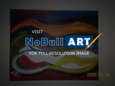 Abstract - Enviro-Scape - Acrylic On Canvas