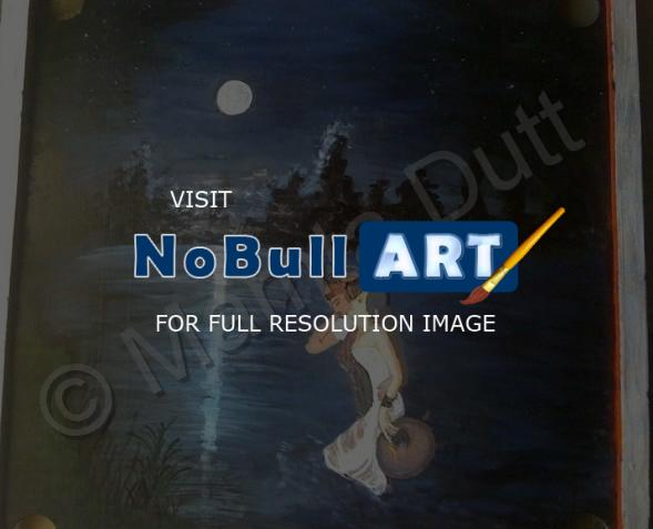 Artpaintingsnature Scene - Sohni Mahival Night - Acrylics