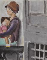 Italy - Mother And Child - Oil