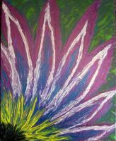 Wild Daisy - Add New Artwork Medium Paintings - By Grace Simkins, Abstract Painting Artist