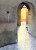 Doors - Il Gabinetto - Watercolor