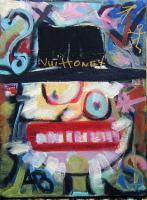 Vuittonex - Acrylic Paintings - By Paula Anderson, Neo Expressionism Painting Artist