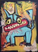 Neo  Expressionism - Who  Knew - Acrylic