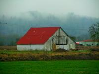 Red Roof Barn - Digital Photography - By John Davis, Nature Photography Artist